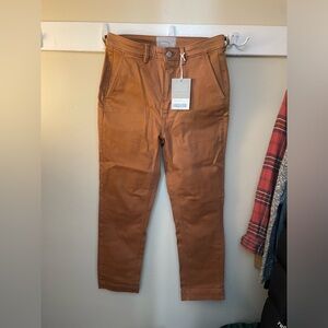 Everlane Slim Leg Crop pants, NWT